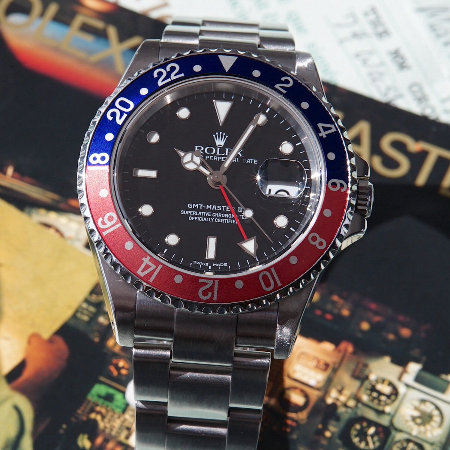 Rolex GMT-Master II 16710, Pepsi, 2001